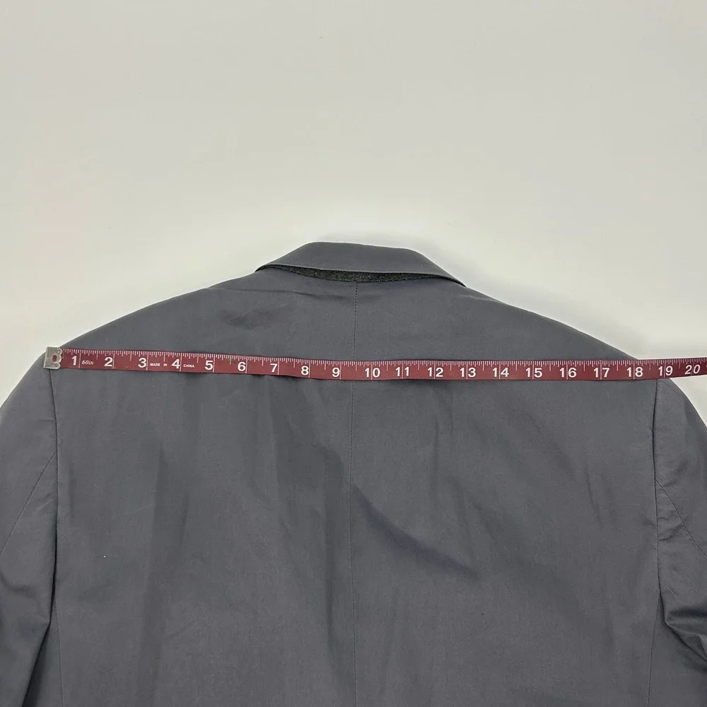 John Varvatos USA Blazer Jacket Sport Coat Men's 42R Gray 2 Button